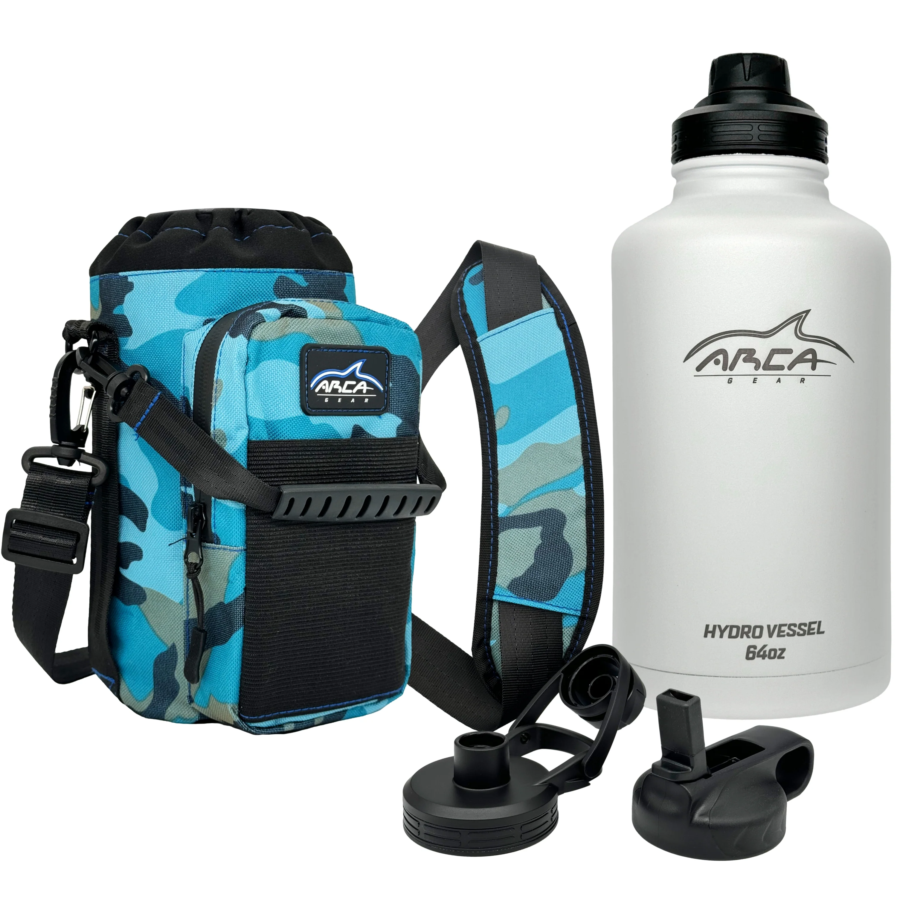 Hydro Carrier & Stainless Steel Hydro Vessel Water Bottle Combo Pack - Various Sizes - Image 113