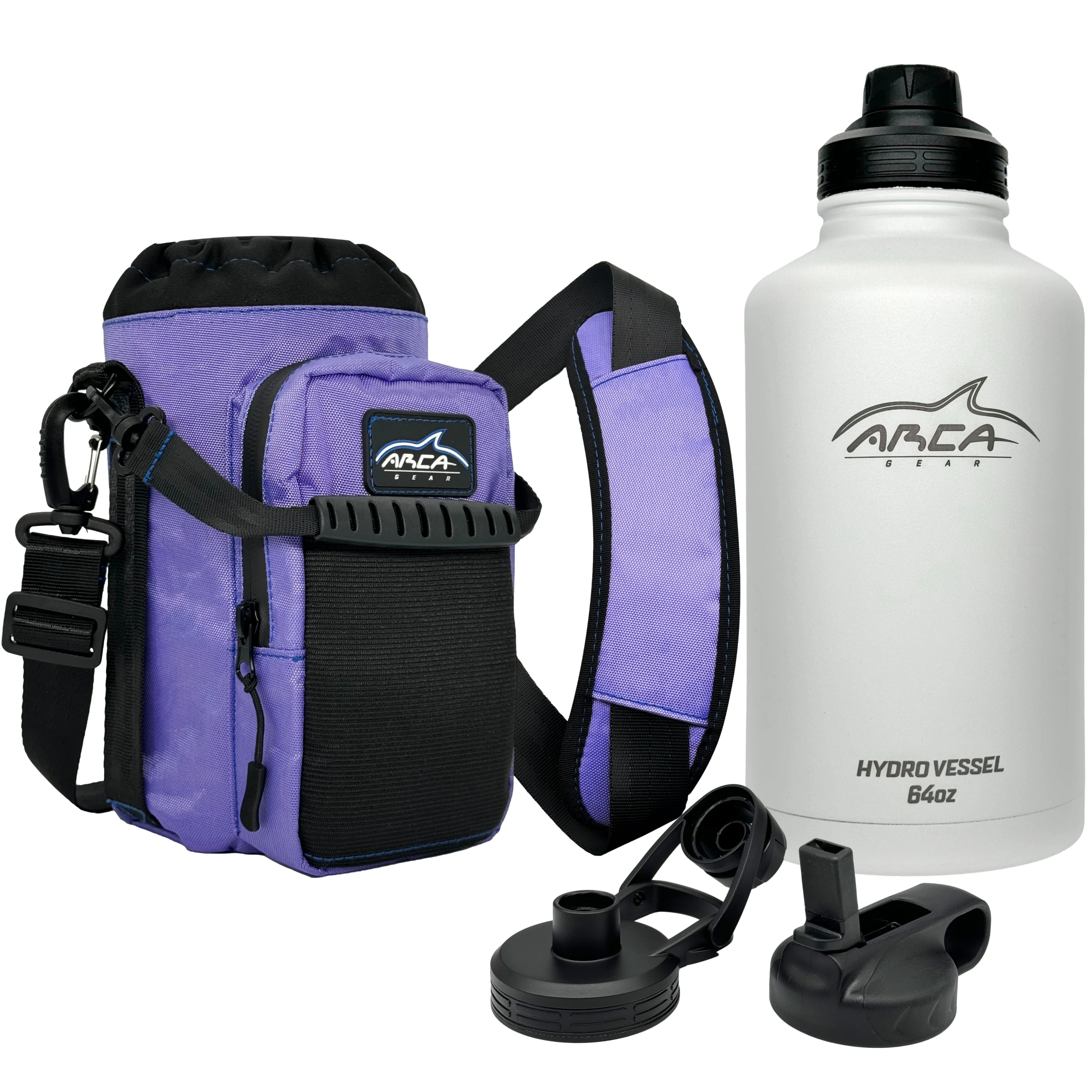 Hydro Carrier & Stainless Steel Hydro Vessel Water Bottle Combo Pack - Various Sizes - Image 115
