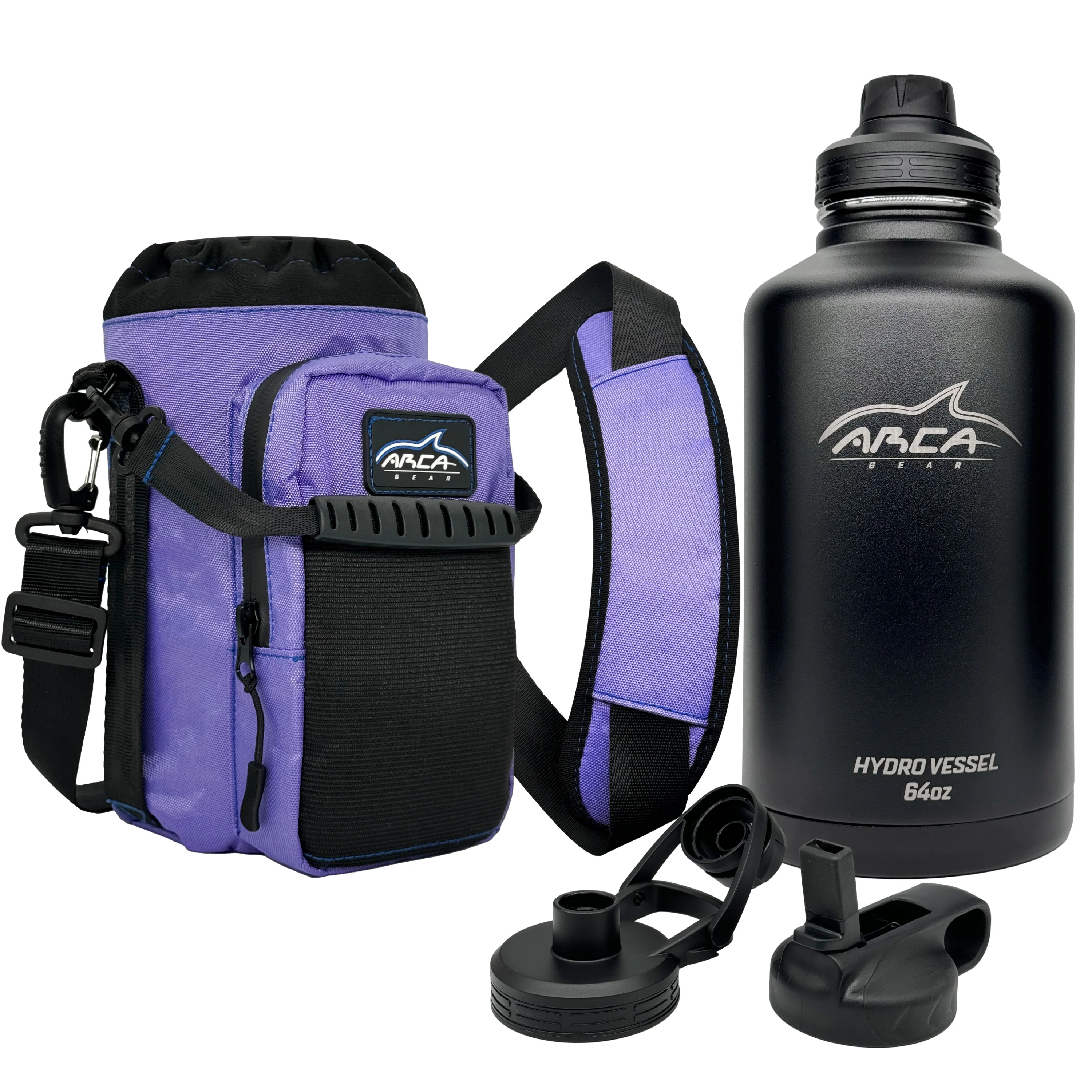 Hydro Carrier & Stainless Steel Hydro Vessel Water Bottle Combo Pack - Various Sizes - Image 120