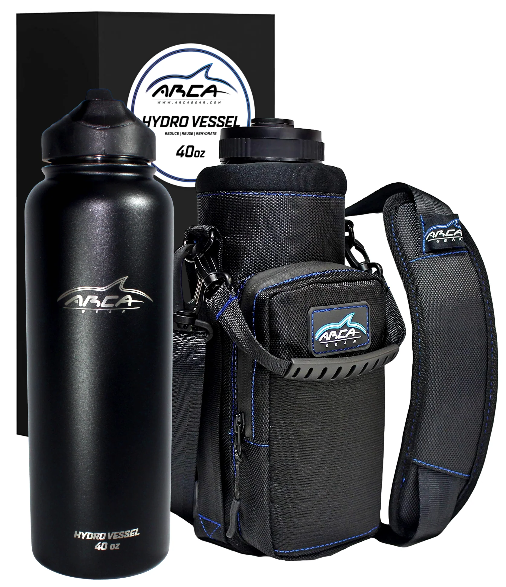 Hydro Carrier & Stainless Steel Hydro Vessel Water Bottle Combo Pack - Various Sizes - Image 13