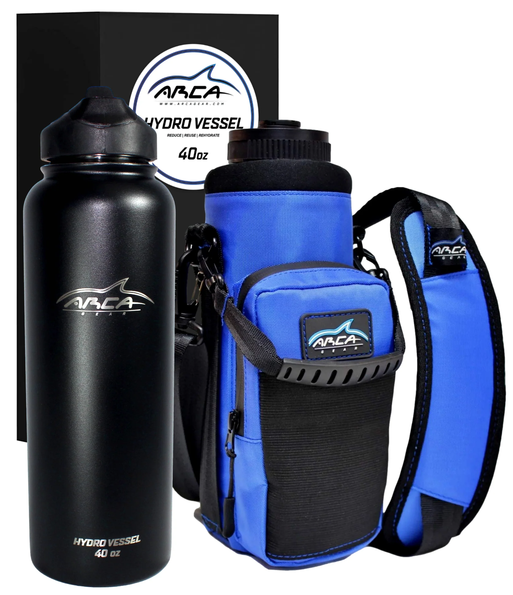 Hydro Carrier & Stainless Steel Hydro Vessel Water Bottle Combo Pack - Various Sizes - Image 14