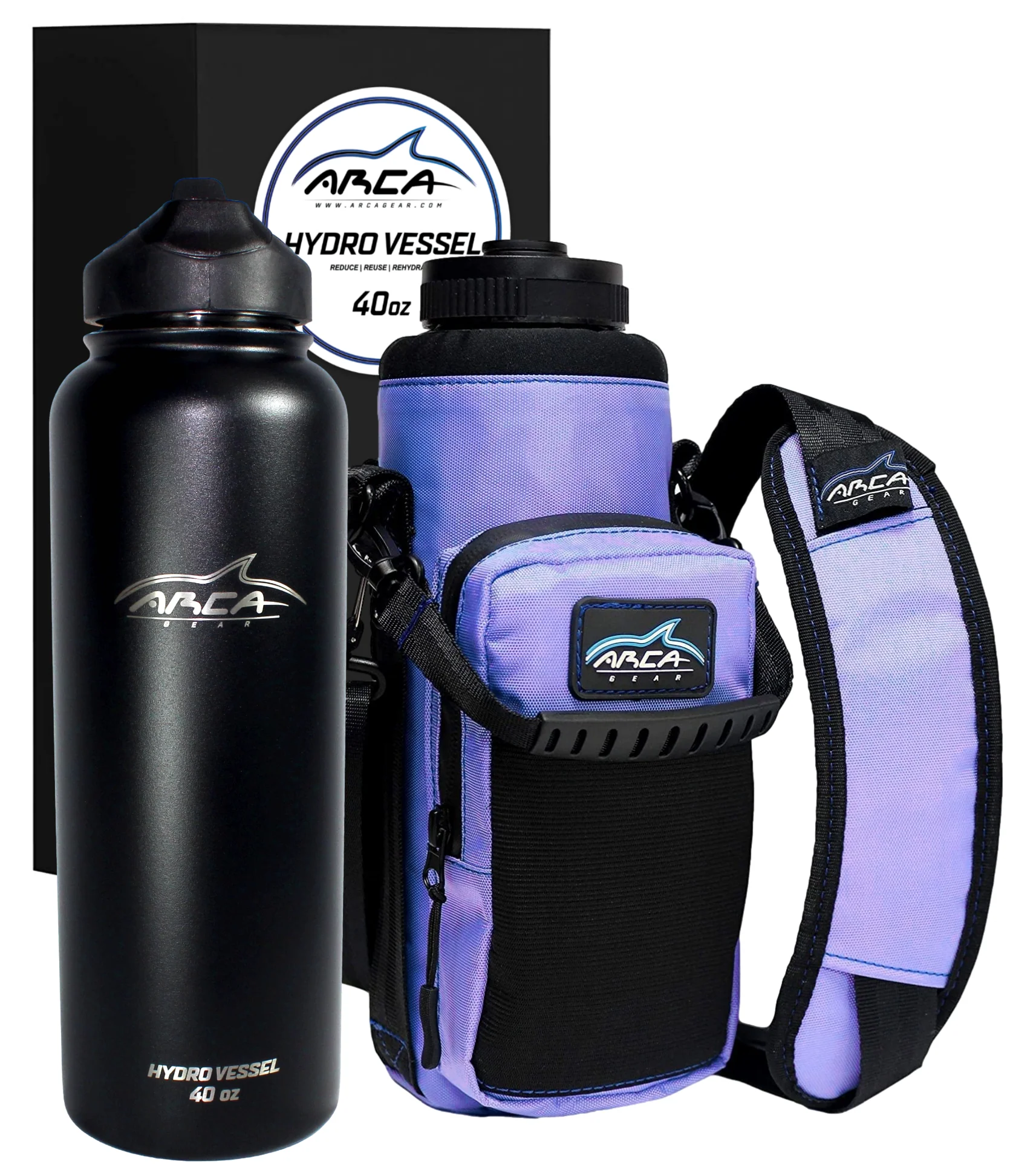 Hydro Carrier & Stainless Steel Hydro Vessel Water Bottle Combo Pack - Various Sizes - Image 17