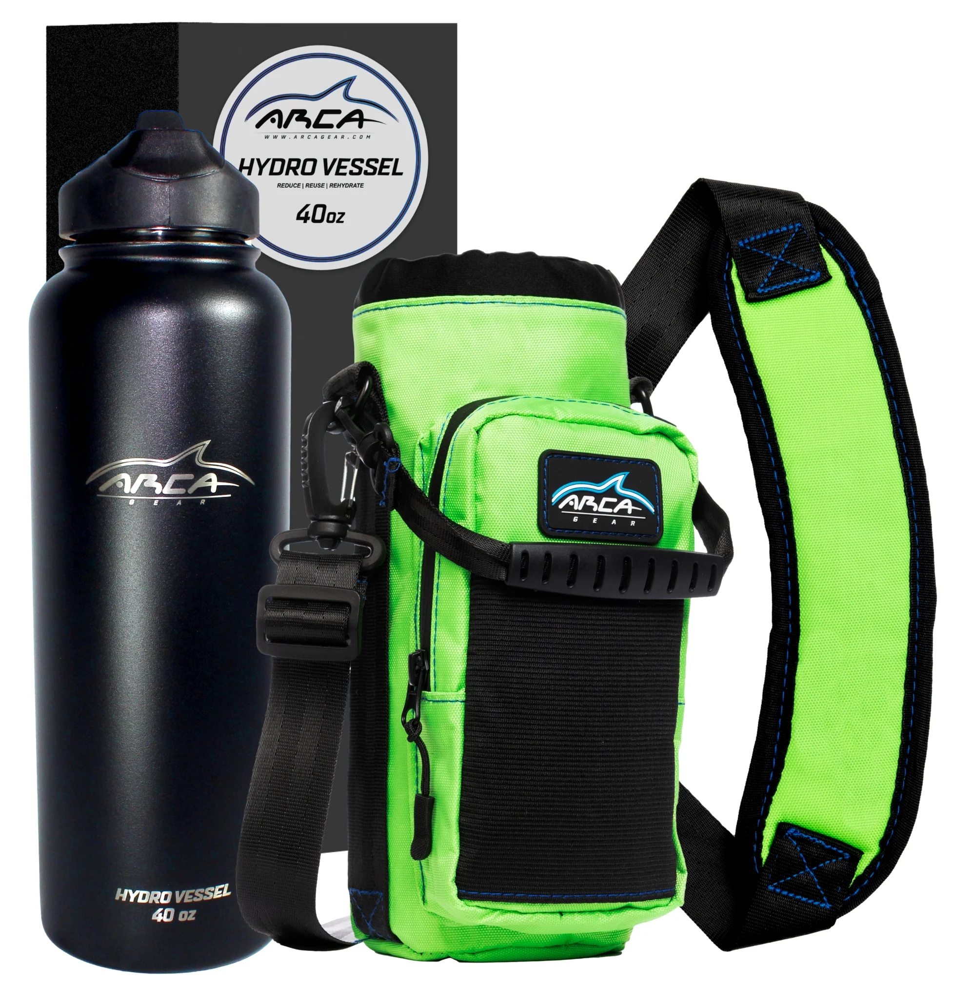 Hydro Carrier & Stainless Steel Hydro Vessel Water Bottle Combo Pack - Various Sizes - Image 23