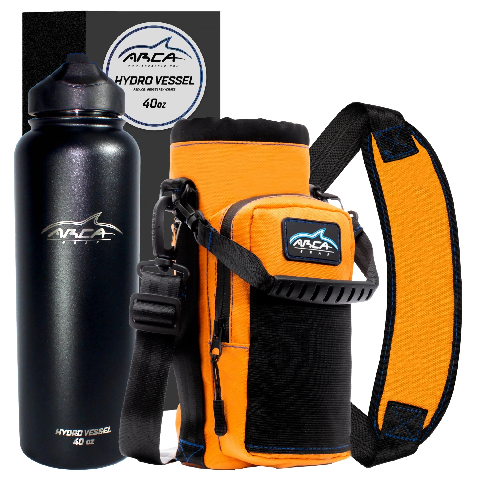 Hydro Carrier & Stainless Steel Hydro Vessel Water Bottle Combo Pack - Various Sizes - Image 25