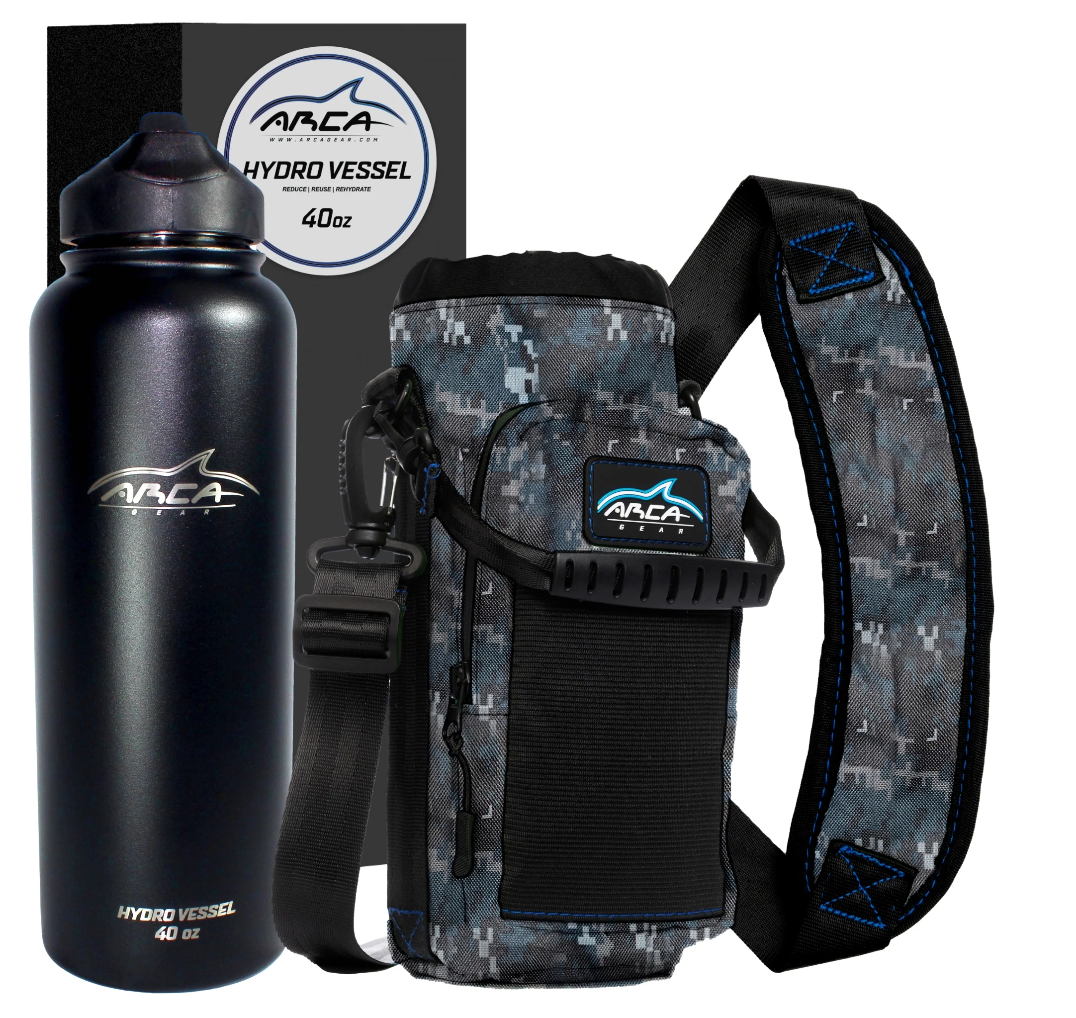 Hydro Carrier & Stainless Steel Hydro Vessel Water Bottle Combo Pack - Various Sizes - Image 26