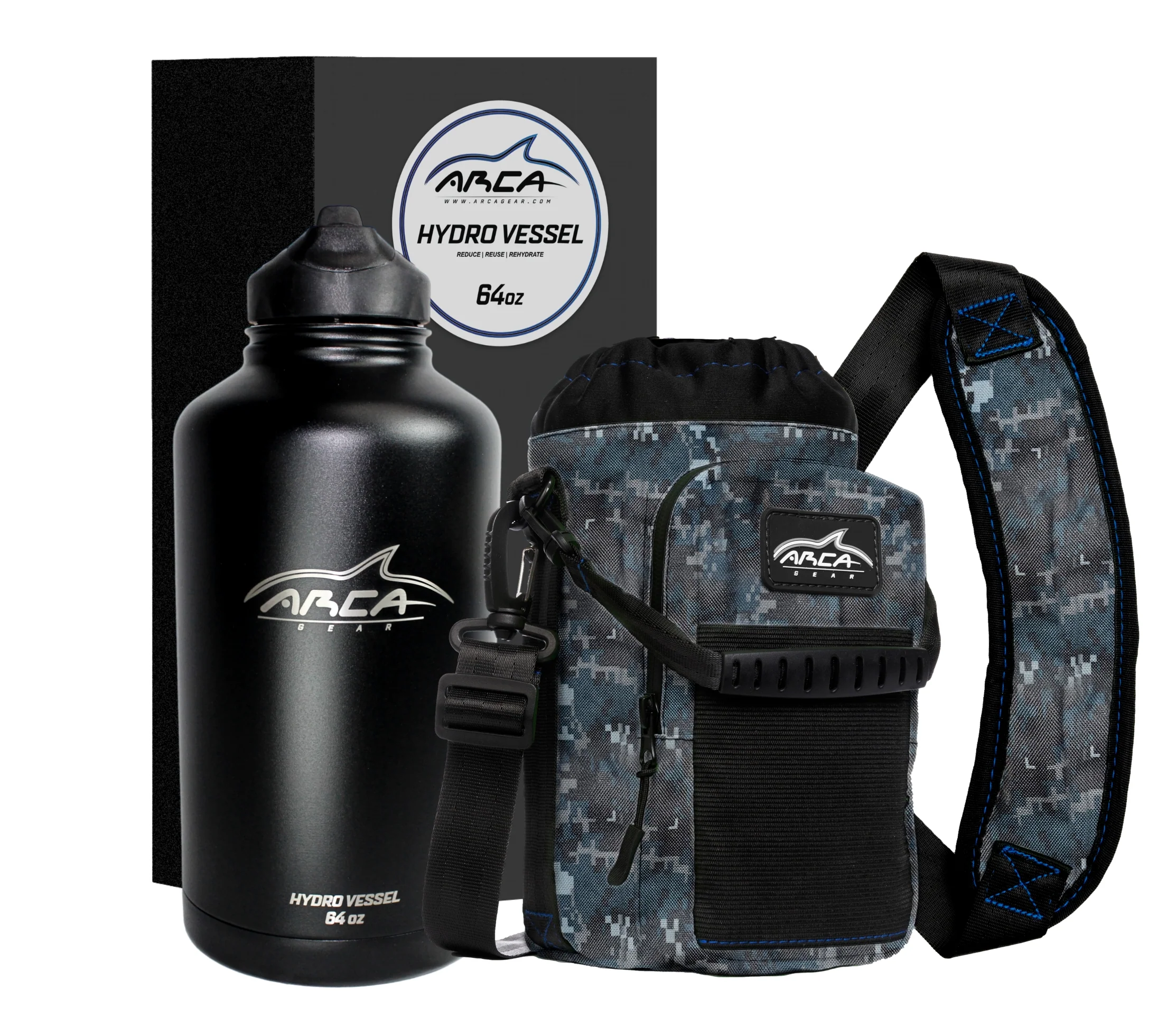 Hydro Carrier & Stainless Steel Hydro Vessel Water Bottle Combo Pack - Various Sizes - Image 27