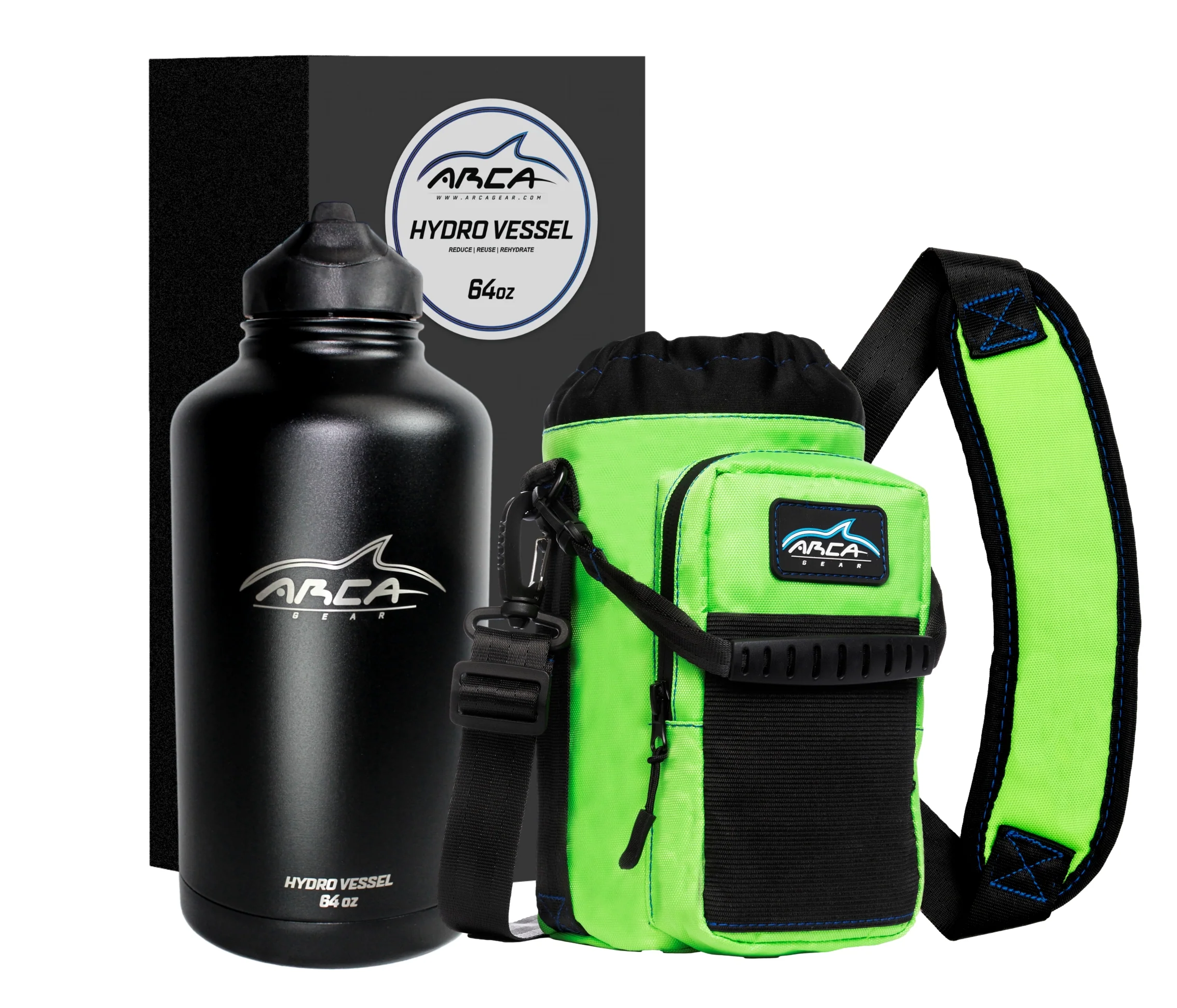 Hydro Carrier & Stainless Steel Hydro Vessel Water Bottle Combo Pack - Various Sizes - Image 28