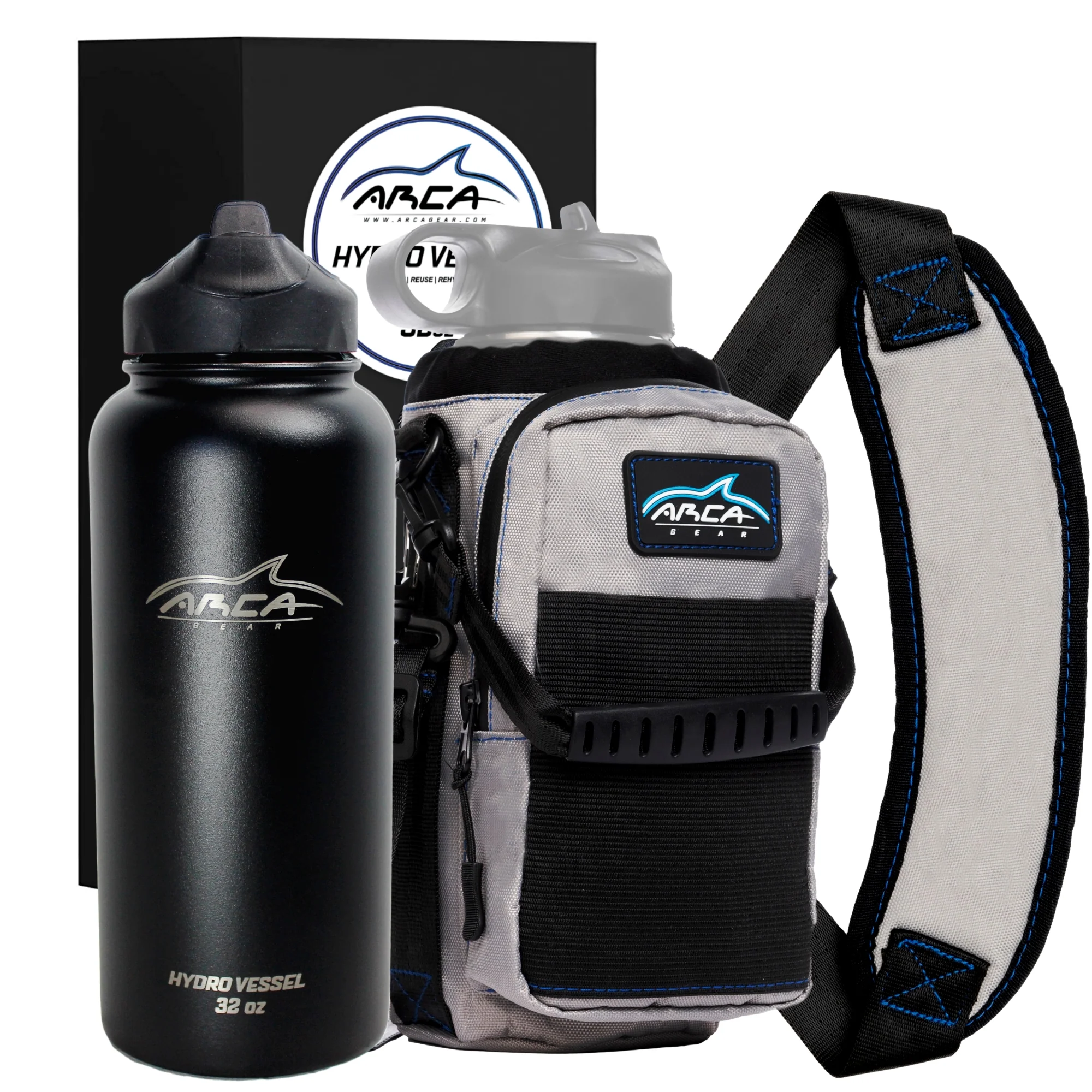 Hydro Carrier & Stainless Steel Hydro Vessel Water Bottle Combo Pack - Various Sizes - Image 32