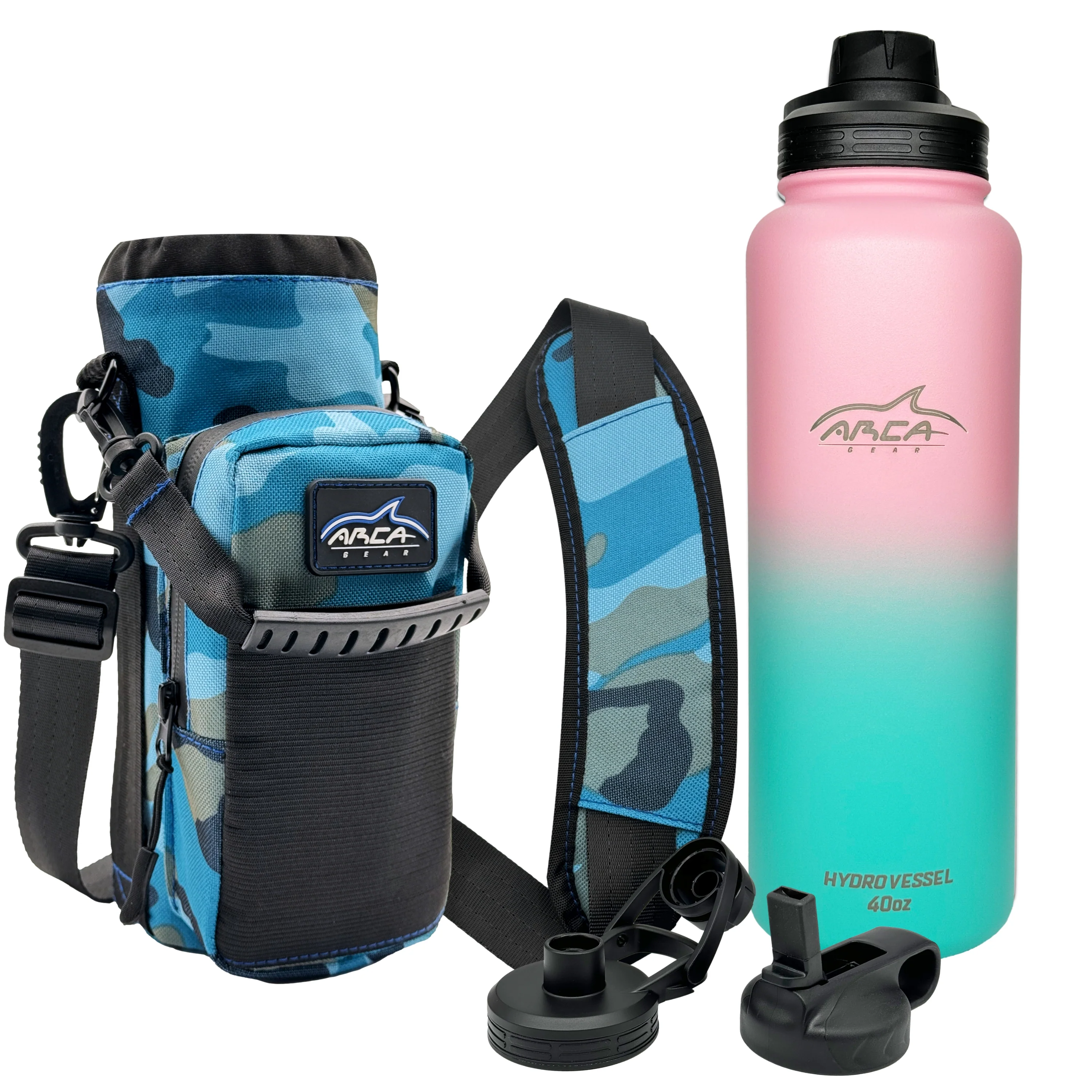 Hydro Carrier & Stainless Steel Hydro Vessel Water Bottle Combo Pack - Various Sizes - Image 47