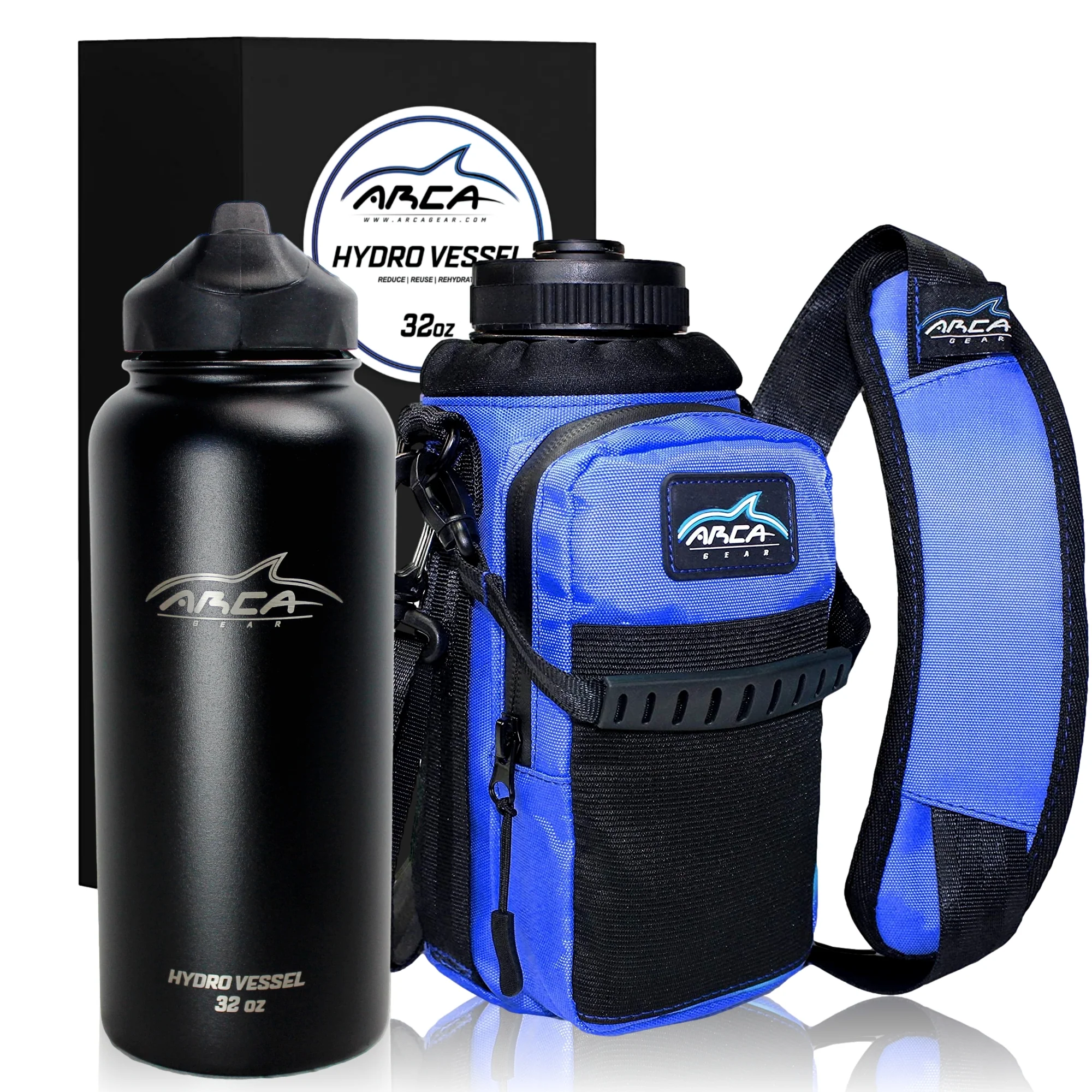 Hydro Carrier & Stainless Steel Hydro Vessel Water Bottle Combo Pack - Various Sizes - Image 5