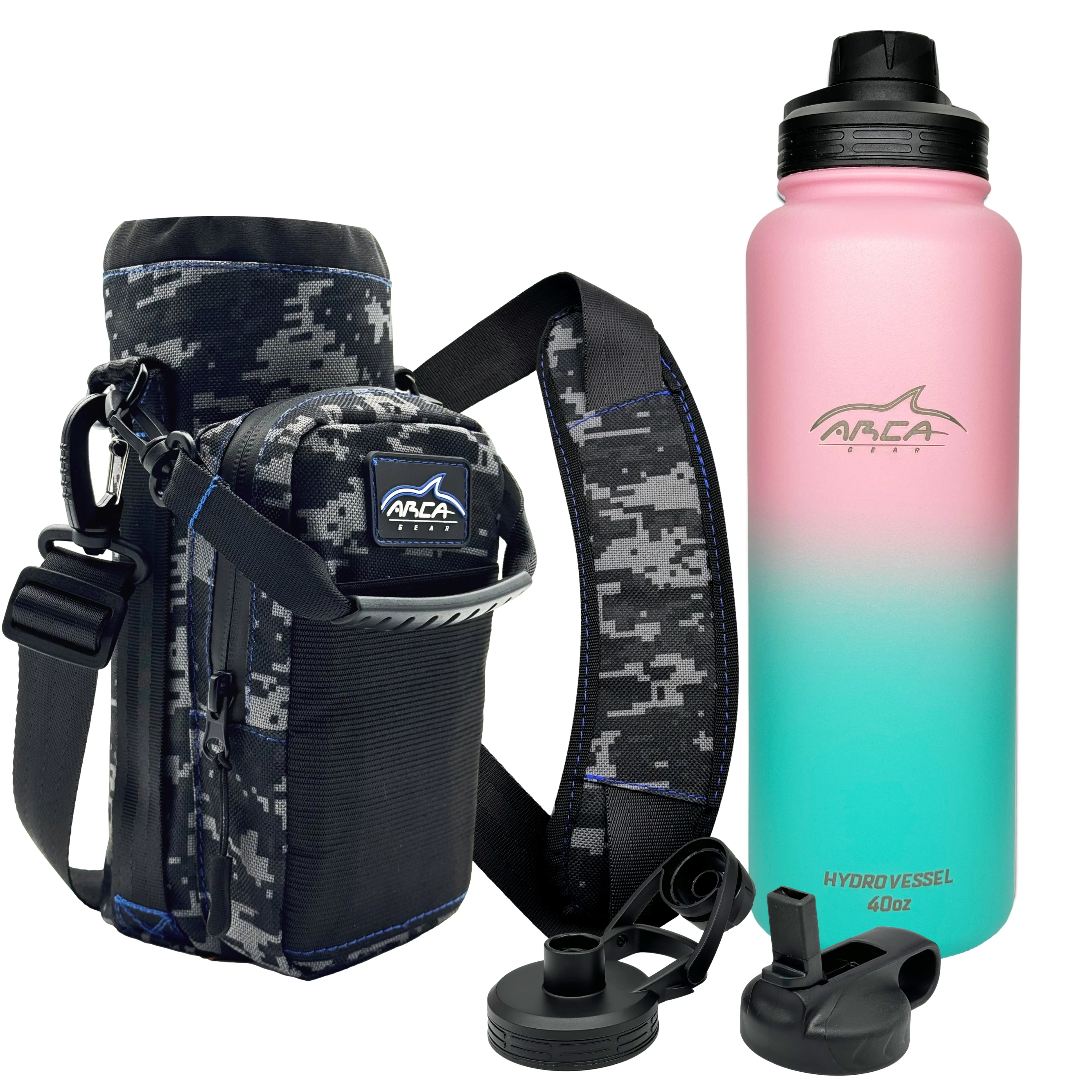 Hydro Carrier & Stainless Steel Hydro Vessel Water Bottle Combo Pack - Various Sizes - Image 52