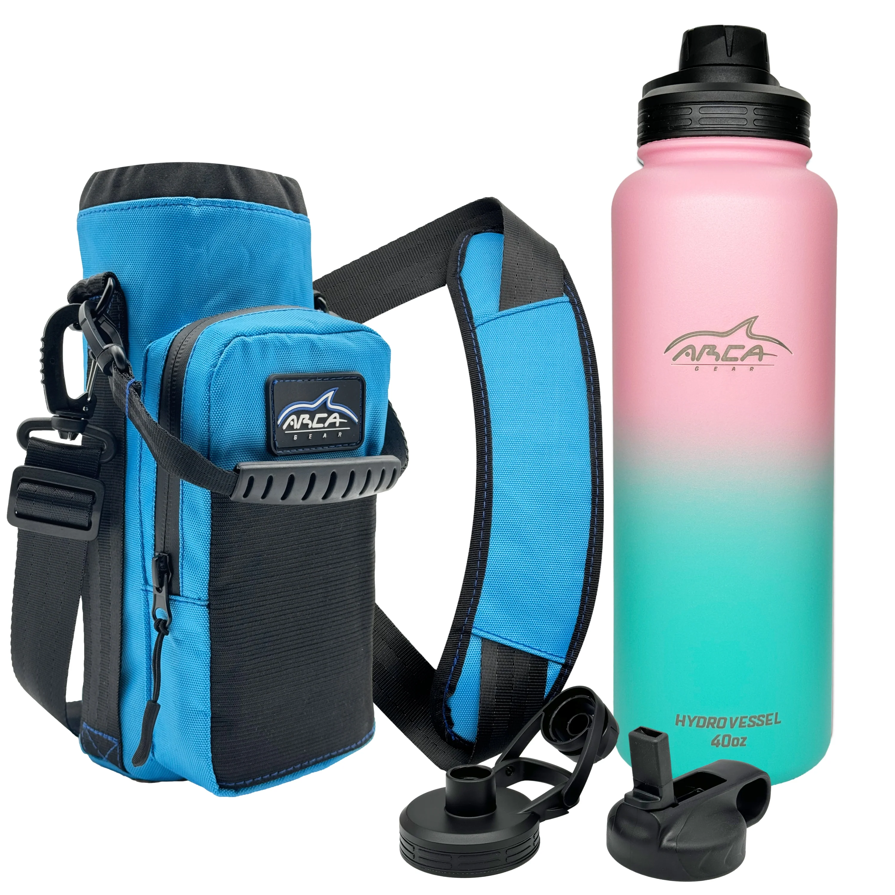 Hydro Carrier & Stainless Steel Hydro Vessel Water Bottle Combo Pack - Various Sizes - Image 60