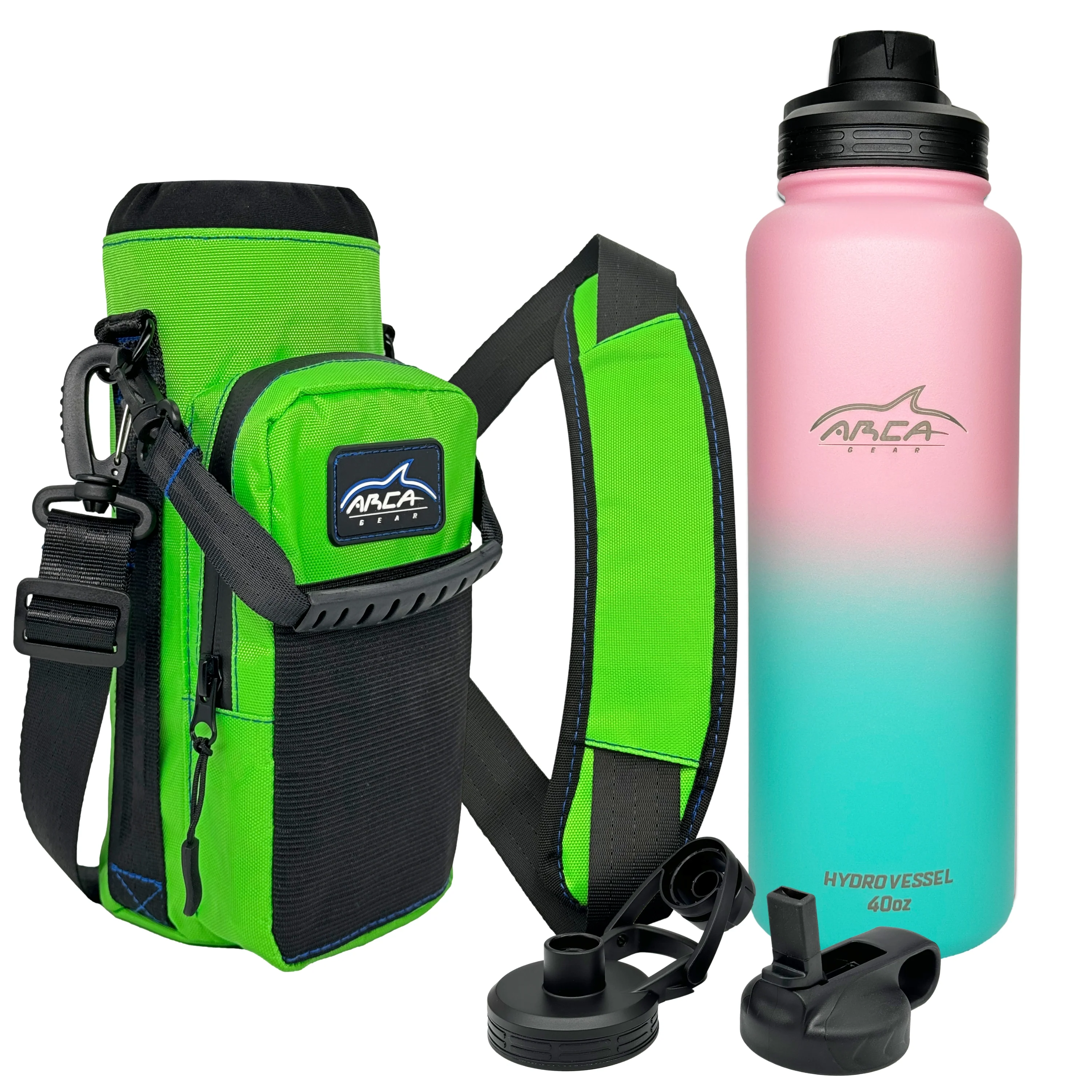 Hydro Carrier & Stainless Steel Hydro Vessel Water Bottle Combo Pack - Various Sizes - Image 68