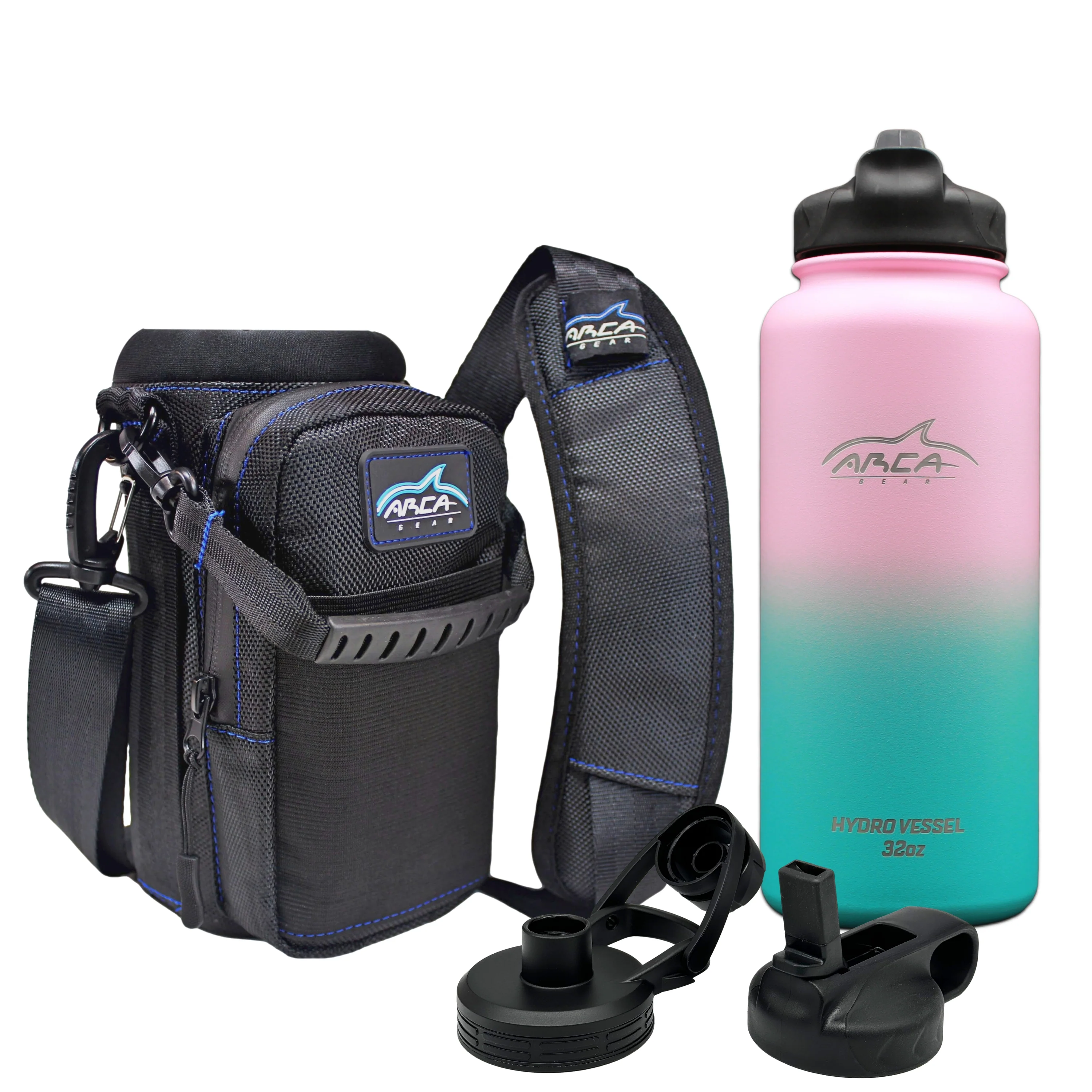 Hydro Carrier & Stainless Steel Hydro Vessel Water Bottle Combo Pack - Various Sizes - Image 72