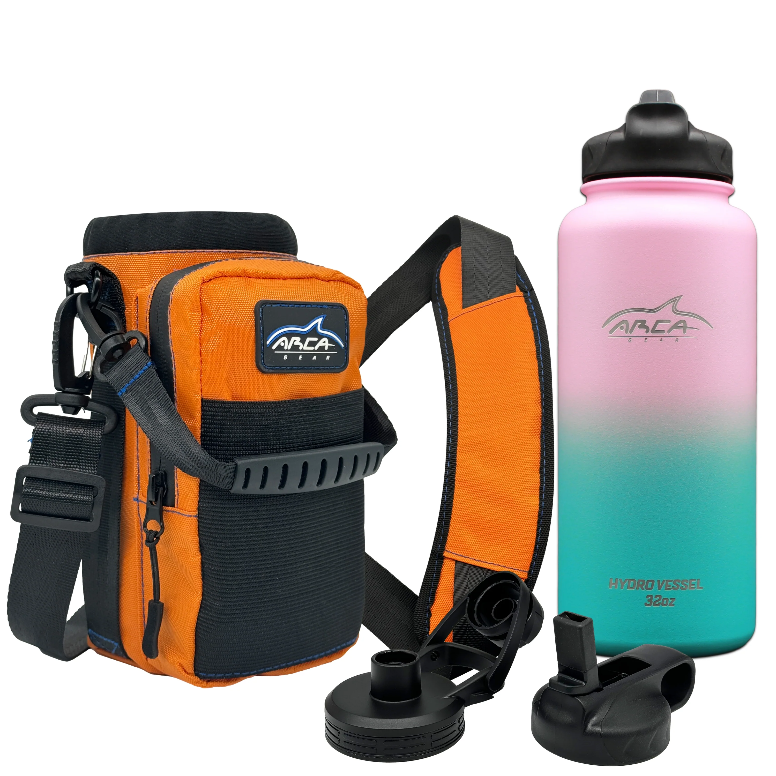 Hydro Carrier & Stainless Steel Hydro Vessel Water Bottle Combo Pack - Various Sizes - Image 90