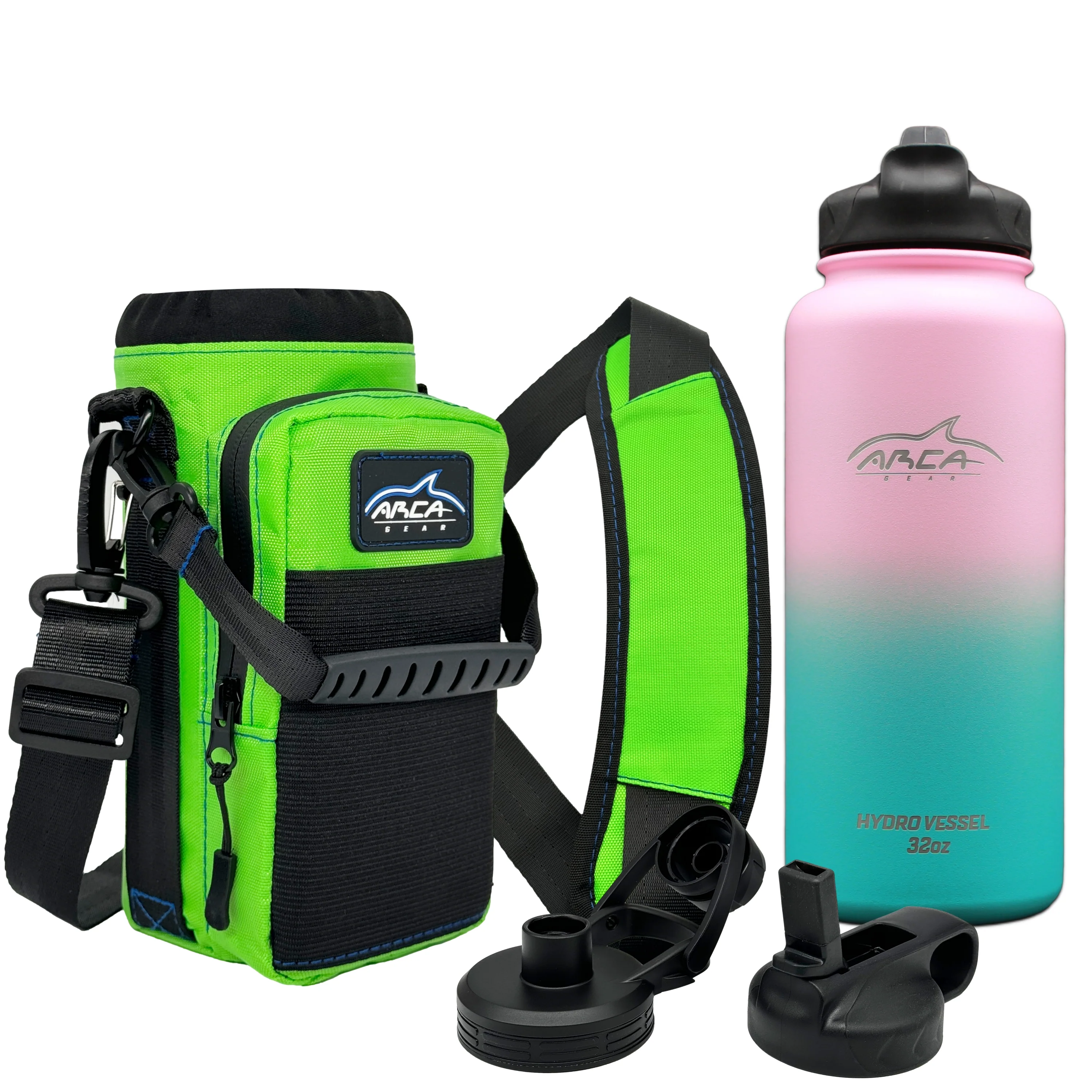 Hydro Carrier & Stainless Steel Hydro Vessel Water Bottle Combo Pack - Various Sizes - Image 94