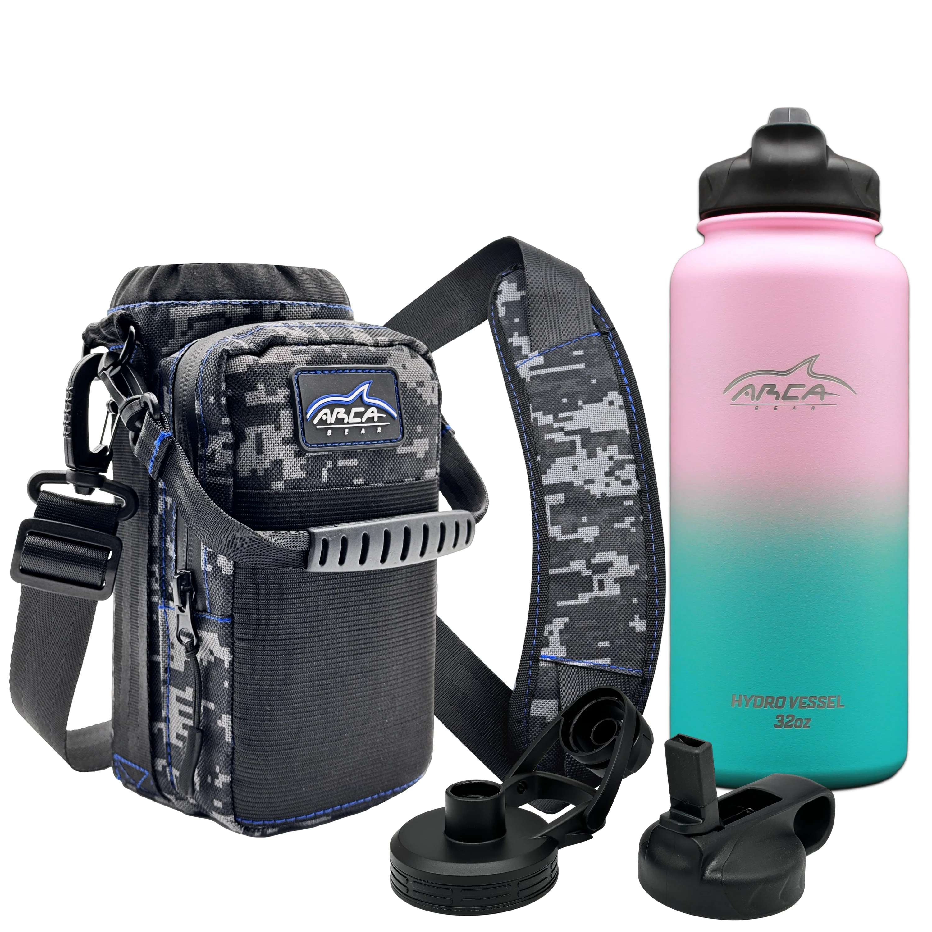 Hydro Carrier & Stainless Steel Hydro Vessel Water Bottle Combo Pack - Various Sizes - Image 96