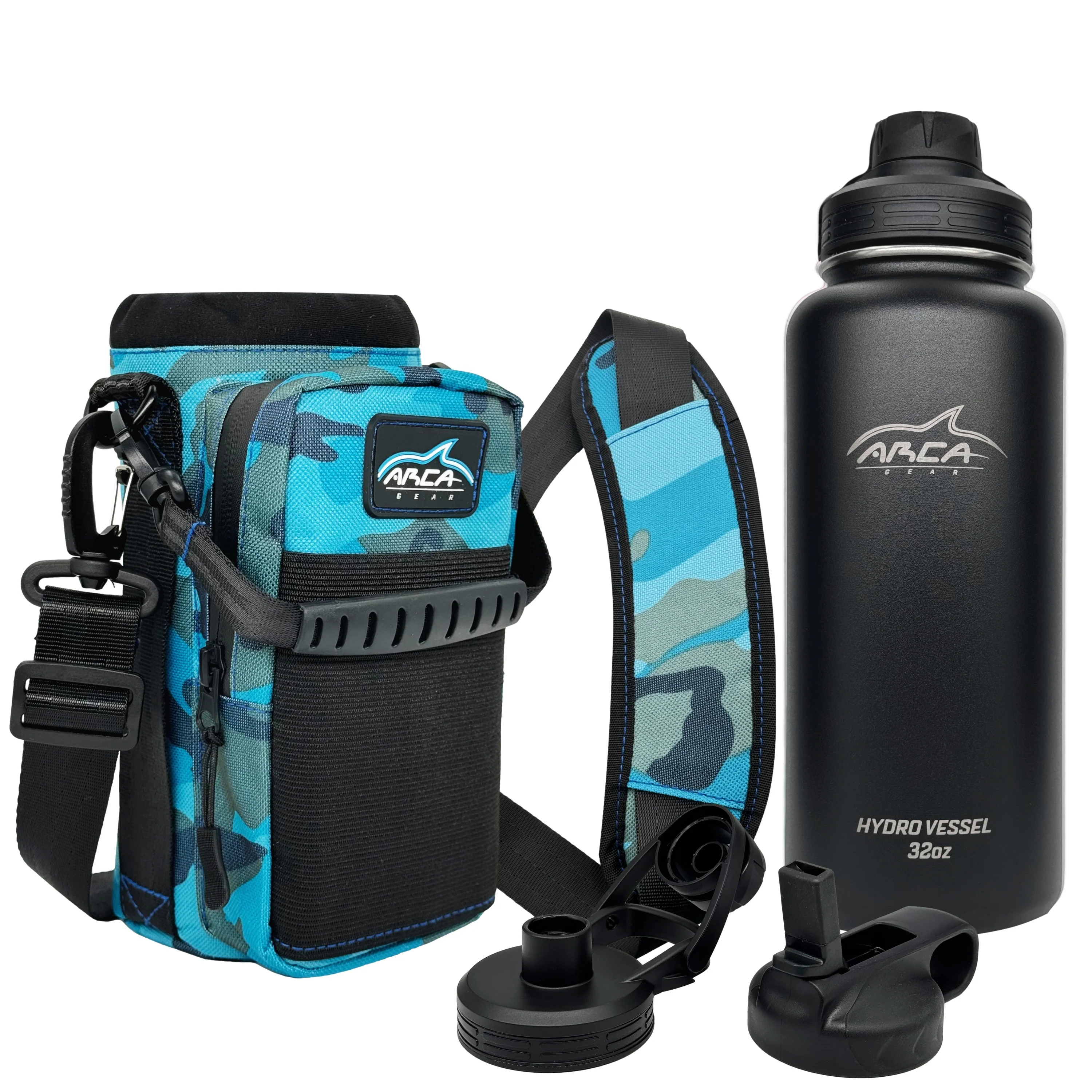Hydro Carrier & Stainless Steel Hydro Vessel Water Bottle Combo Pack - Various Sizes - Image 99