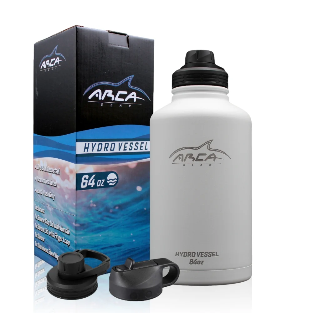 Hydro Vessel - Vacuum Sealed Double Insulated Stainless Steel Water Bottle with Straw Lid - Image 15