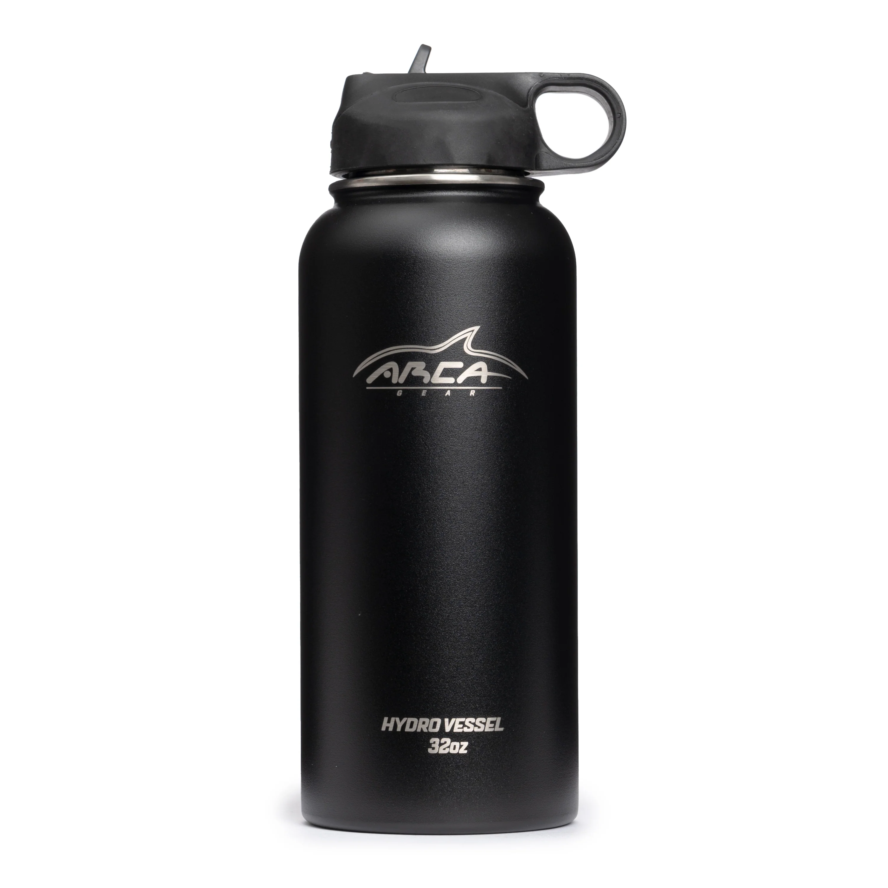 Hydro Vessel - Vacuum Sealed Double Insulated Stainless Steel Water Bottle with Straw Lid - Image 6