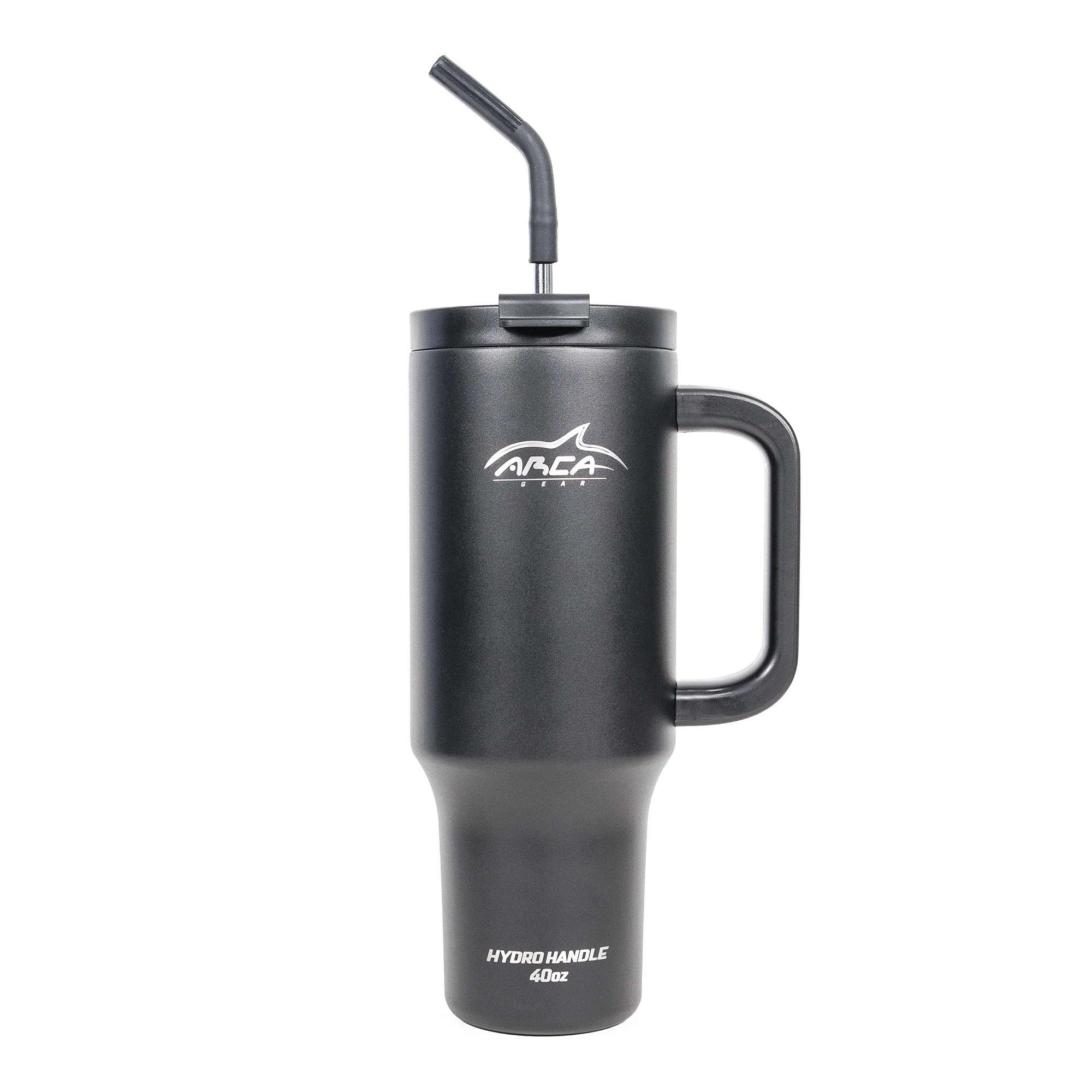 Arca Gear 40oz Insulated Hydro Handle with Stainless Steel Straw & Spill-Proof Lid - Image 5