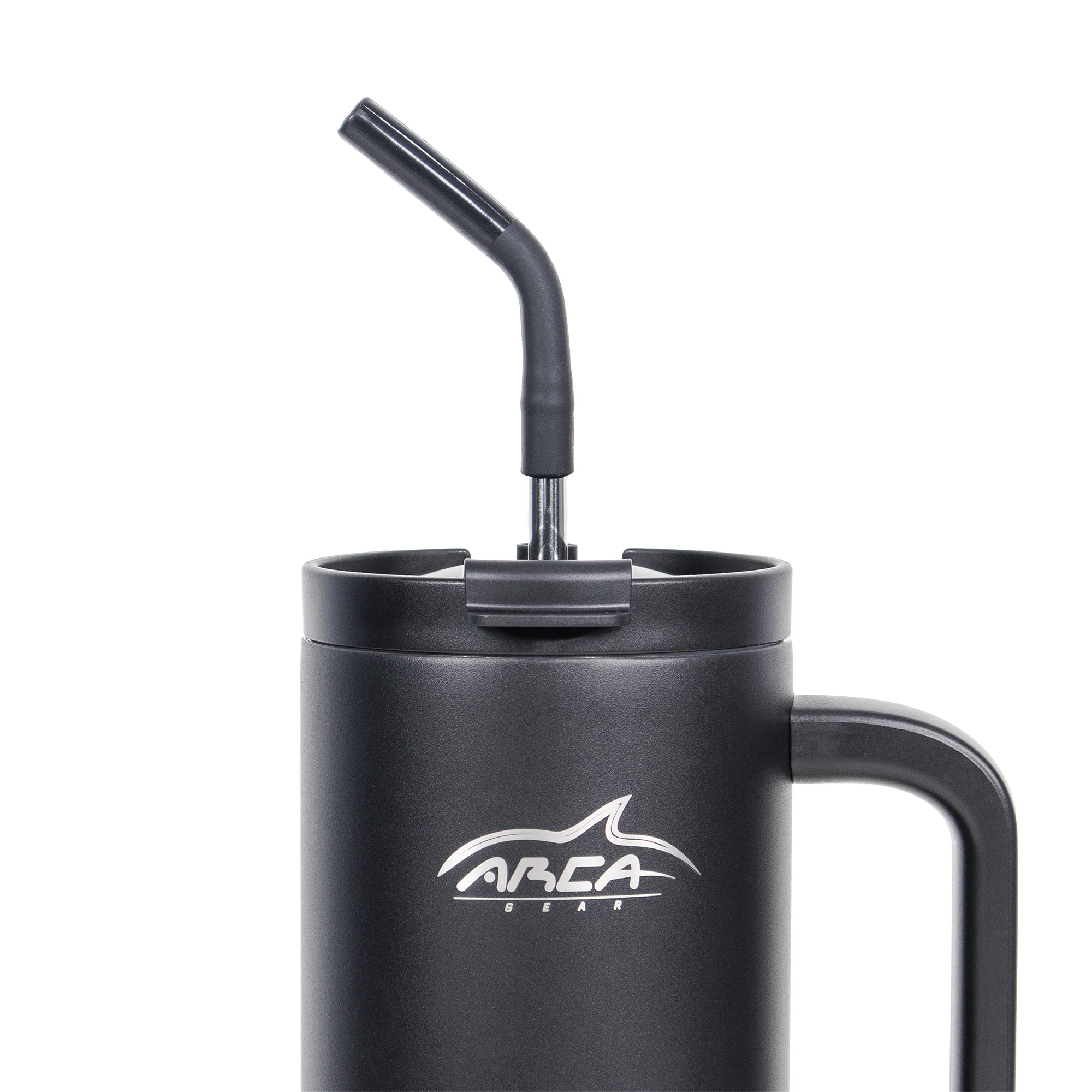 Arca Gear 40oz Insulated Hydro Handle with Stainless Steel Straw & Spill-Proof Lid - Image 6