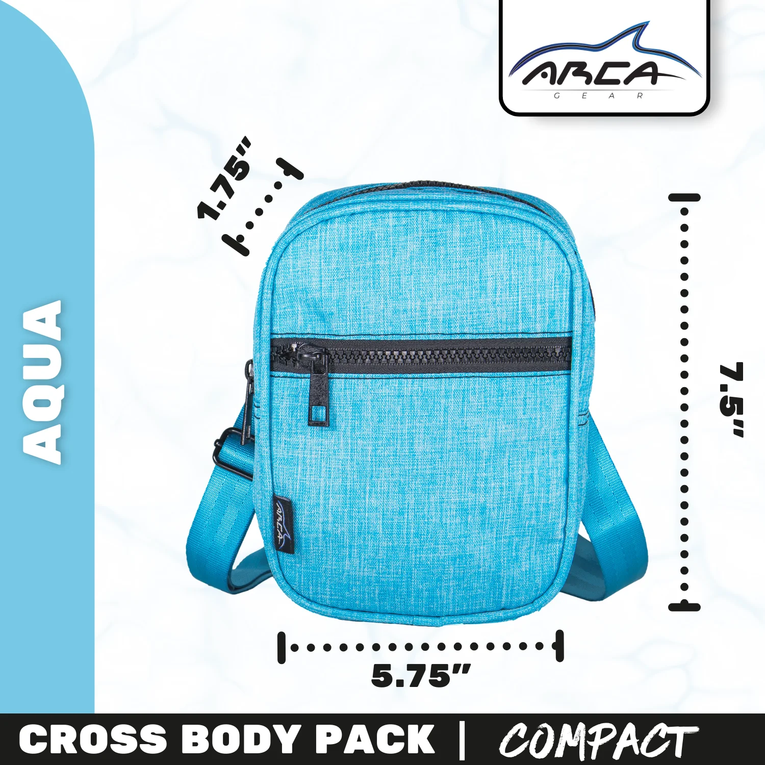 Arca Gear Cross Body Pack + RFID - All Your Essentials, Nothing Else - Image 15