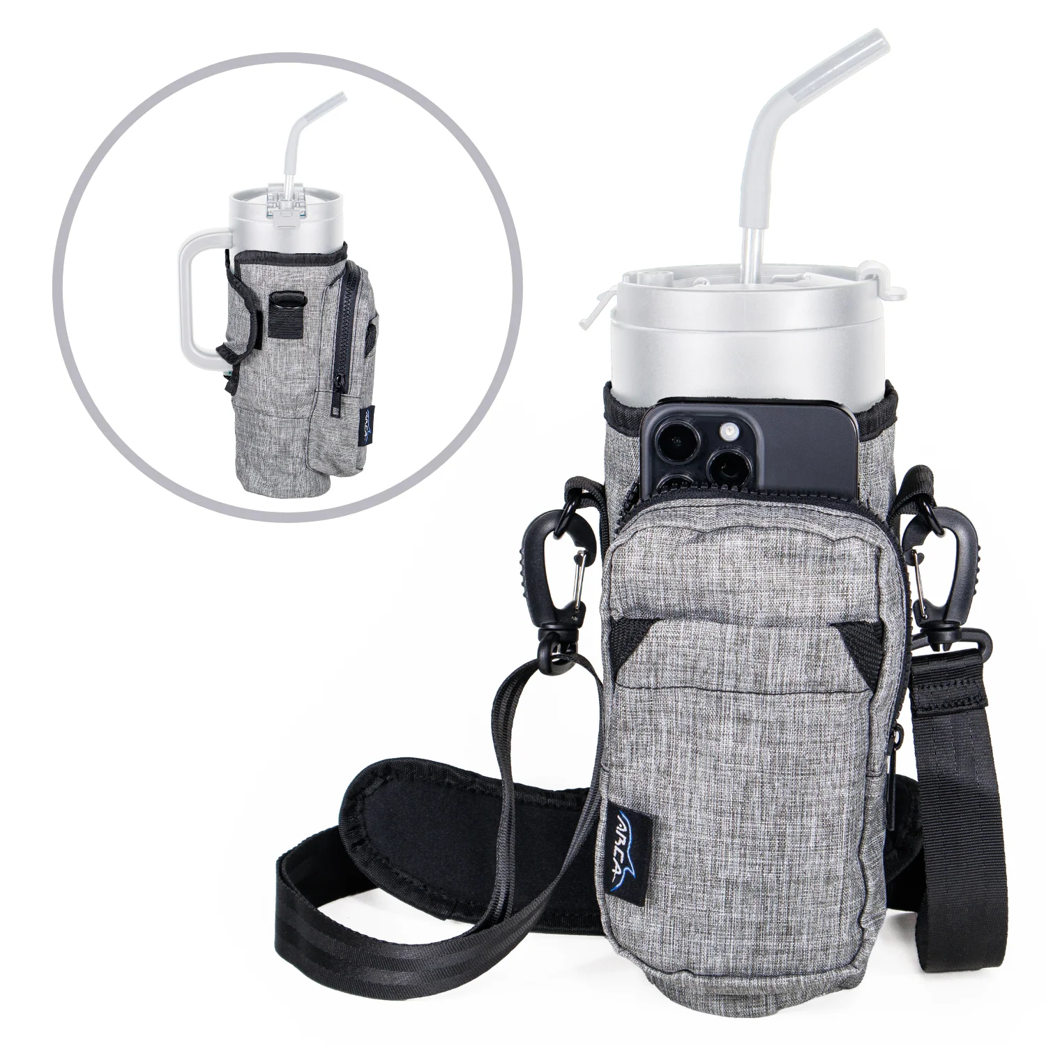 Arca Gear Hydro Carrier + RFID Protection - Fits Regular Bottles - Image 16