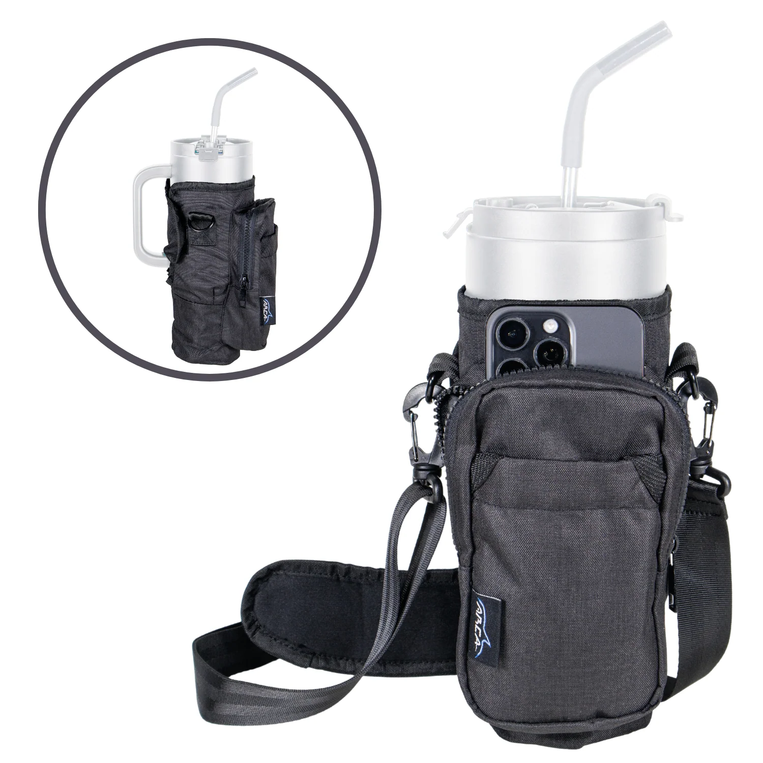 Arca Gear Hydro Carrier + RFID Protection - Fits Regular Bottles - Image 17
