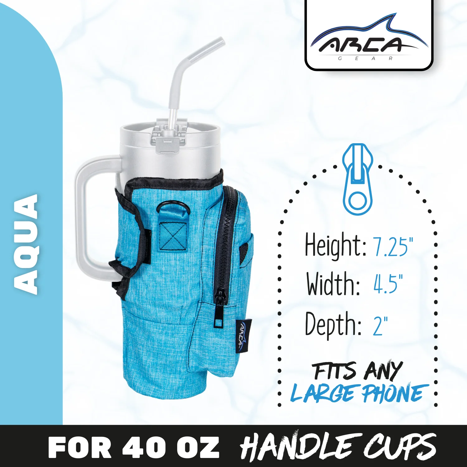 Arca Gear Hydro Carrier + RFID Protection - Fits Regular Bottles - Image 21