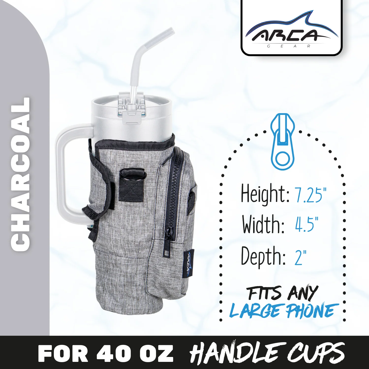 Arca Gear Hydro Carrier + RFID Protection - Fits Regular Bottles - Image 23