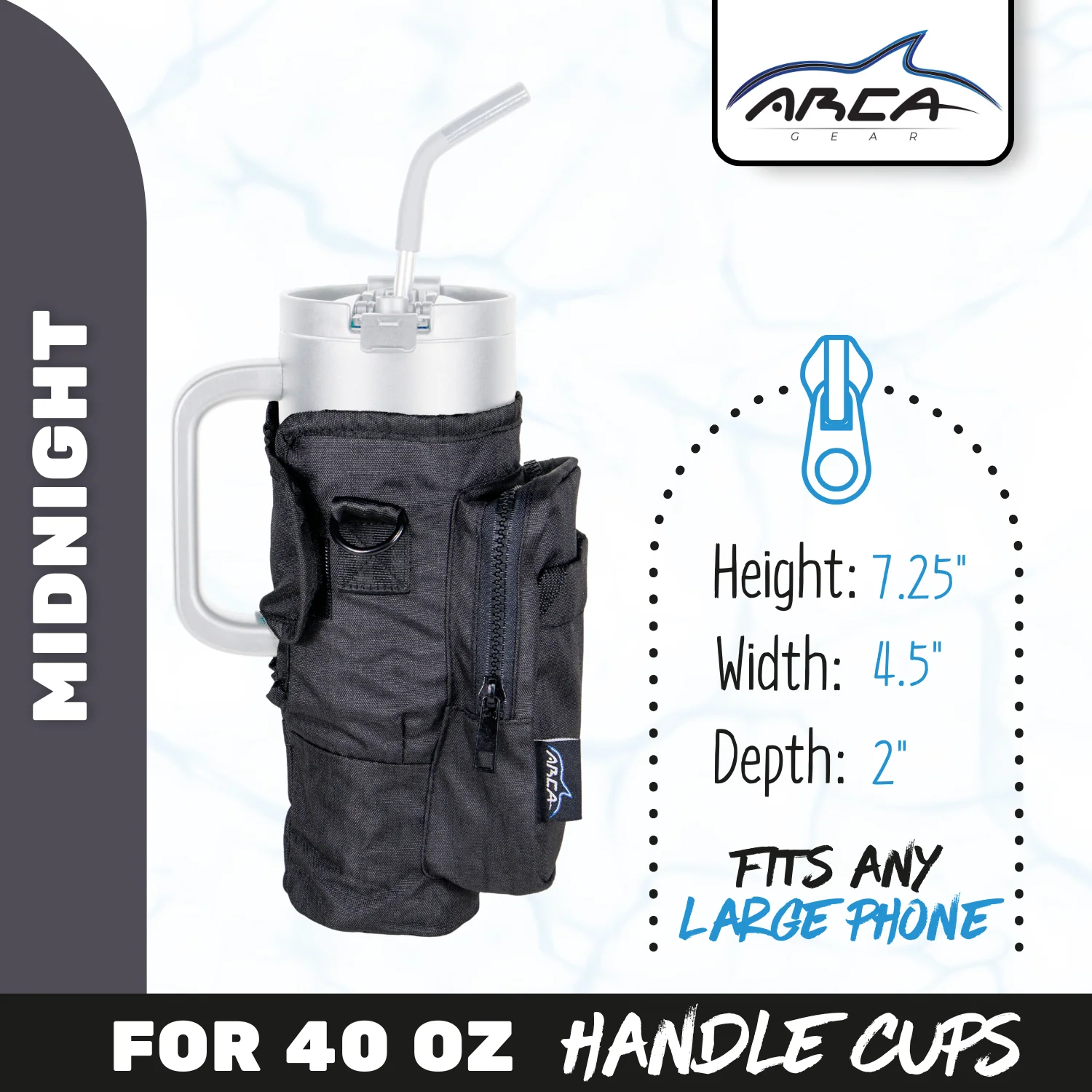 Arca Gear Hydro Carrier + RFID Protection - Fits Regular Bottles - Image 24